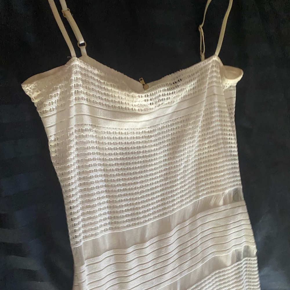 French Connection White Summer Maxi Dress